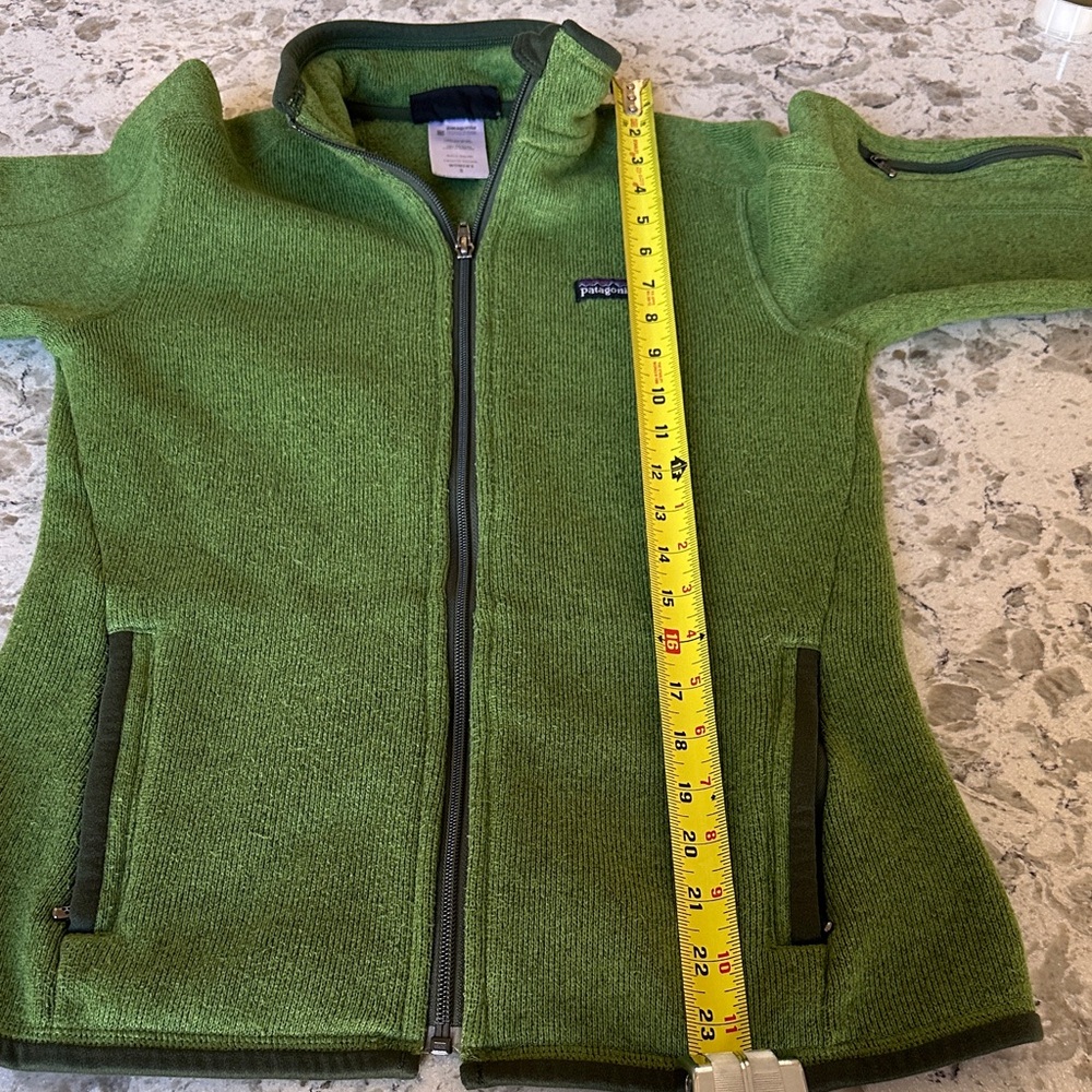 Patagonia Moss Green Zip-Up Jacket Size Small Common Threads Recycling Program - Picture 9 of 12